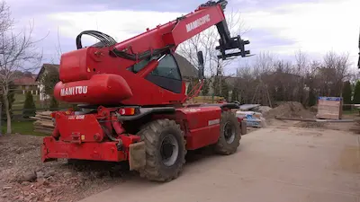 Naprawa ładowarki teleskopowej Manitou